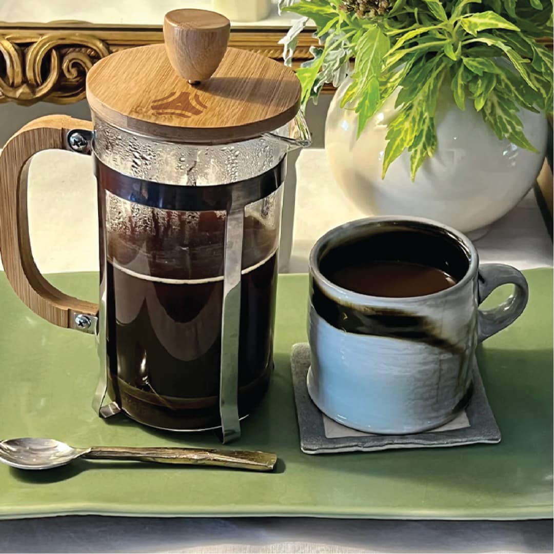 GreenBrew Bamboo Steel French Coffee Press - Main product view 1