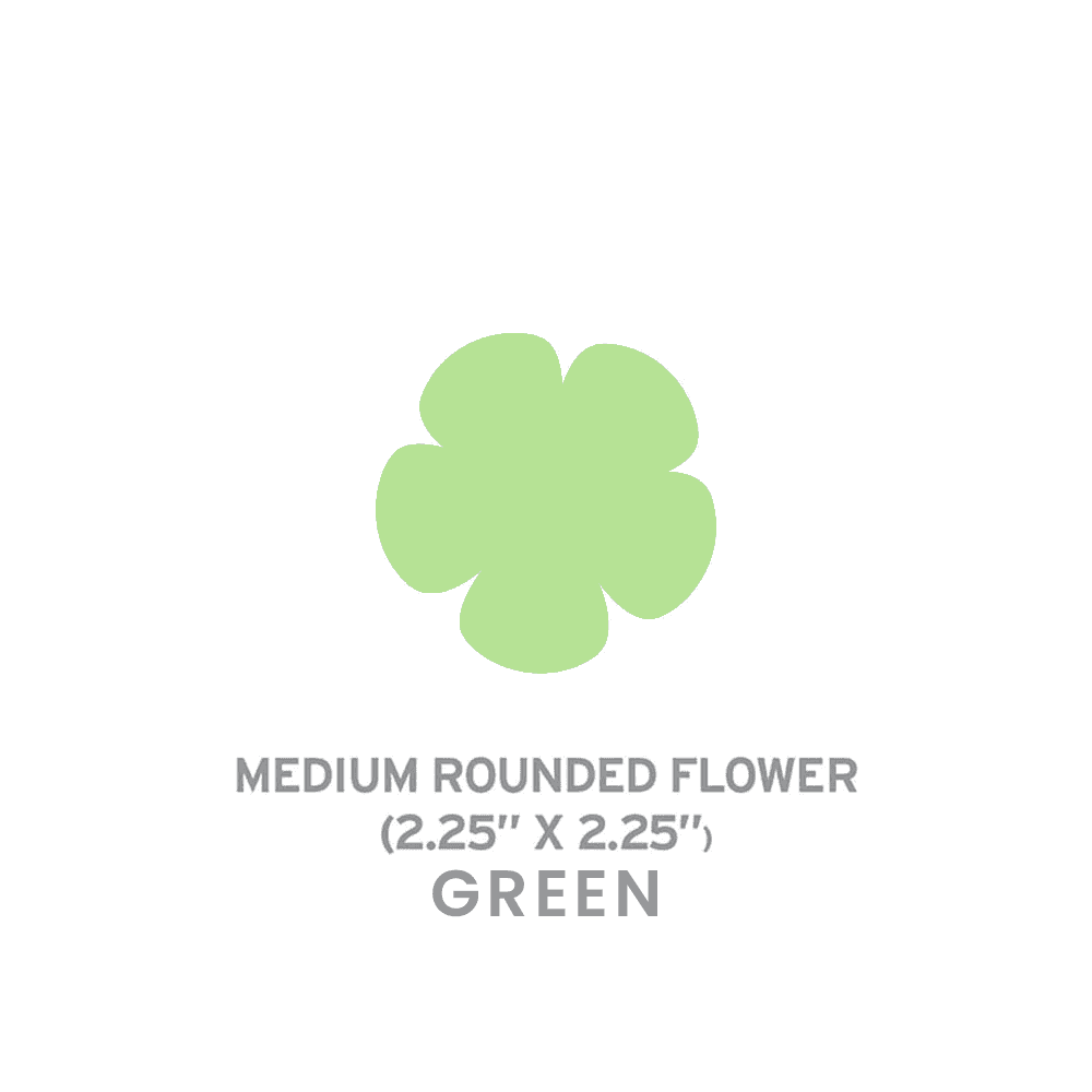 Medium Seed Paper Shapes - Two Sided - Flower - Main product view 1