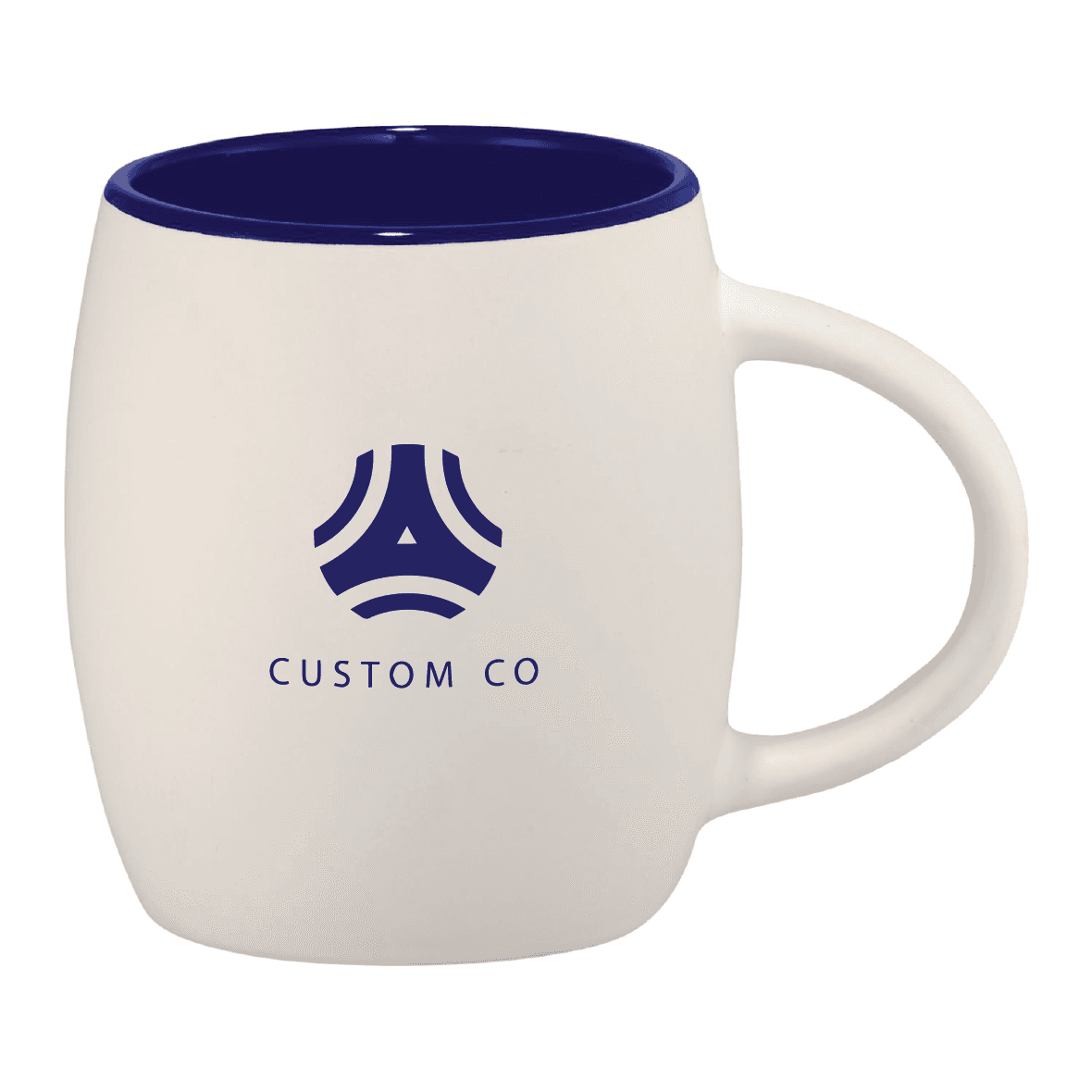 Matte Ceramic Mug with Wooden Lid Coaster - Main product view 1