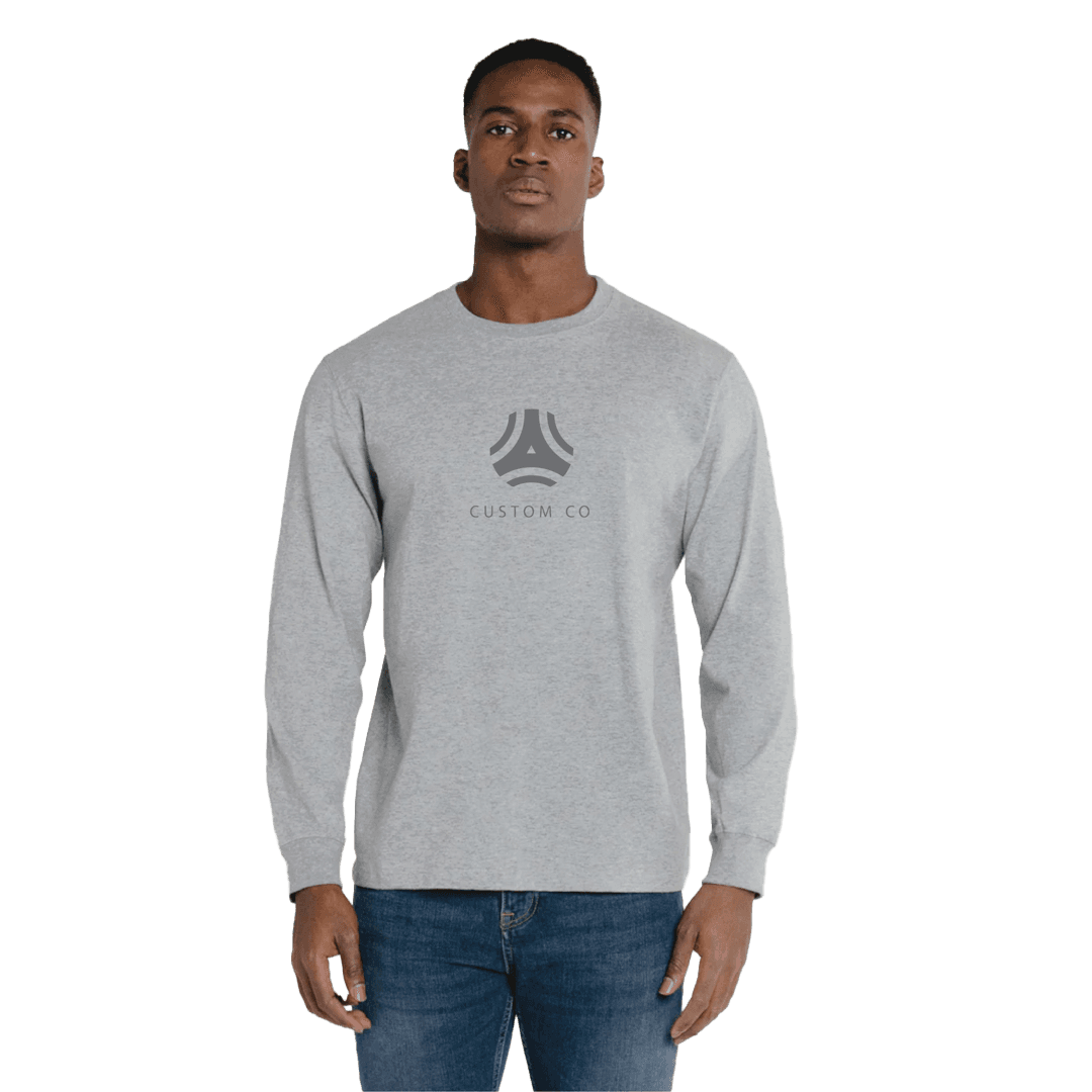 Kerry Long-Sleeve 9 Oz. Cotton Crewneck T-Shirt-Unisex product photo