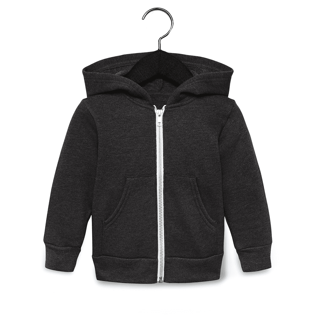 Bella + Canvas Toddler Classic Full-Zip Hoodie-Toddler product image 2