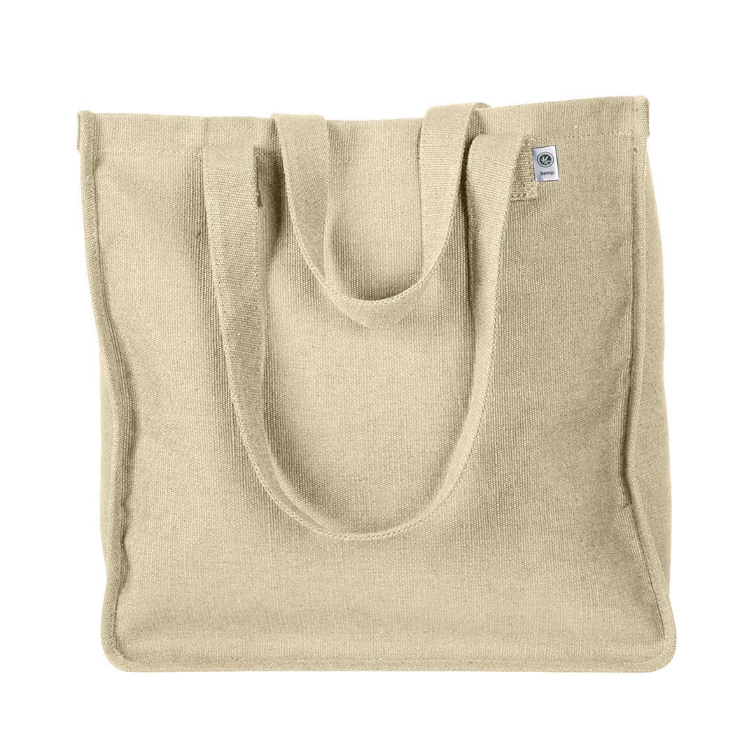 Sunday Market Cotton Hemp Shopping Tote Bag - Main product view 1