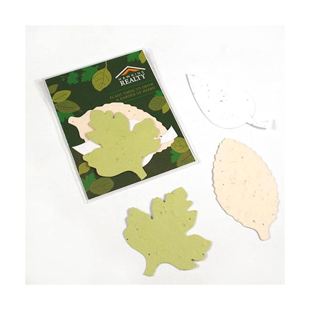Herb Seed Paper Shape Pack 1-Sided - Main product view 1