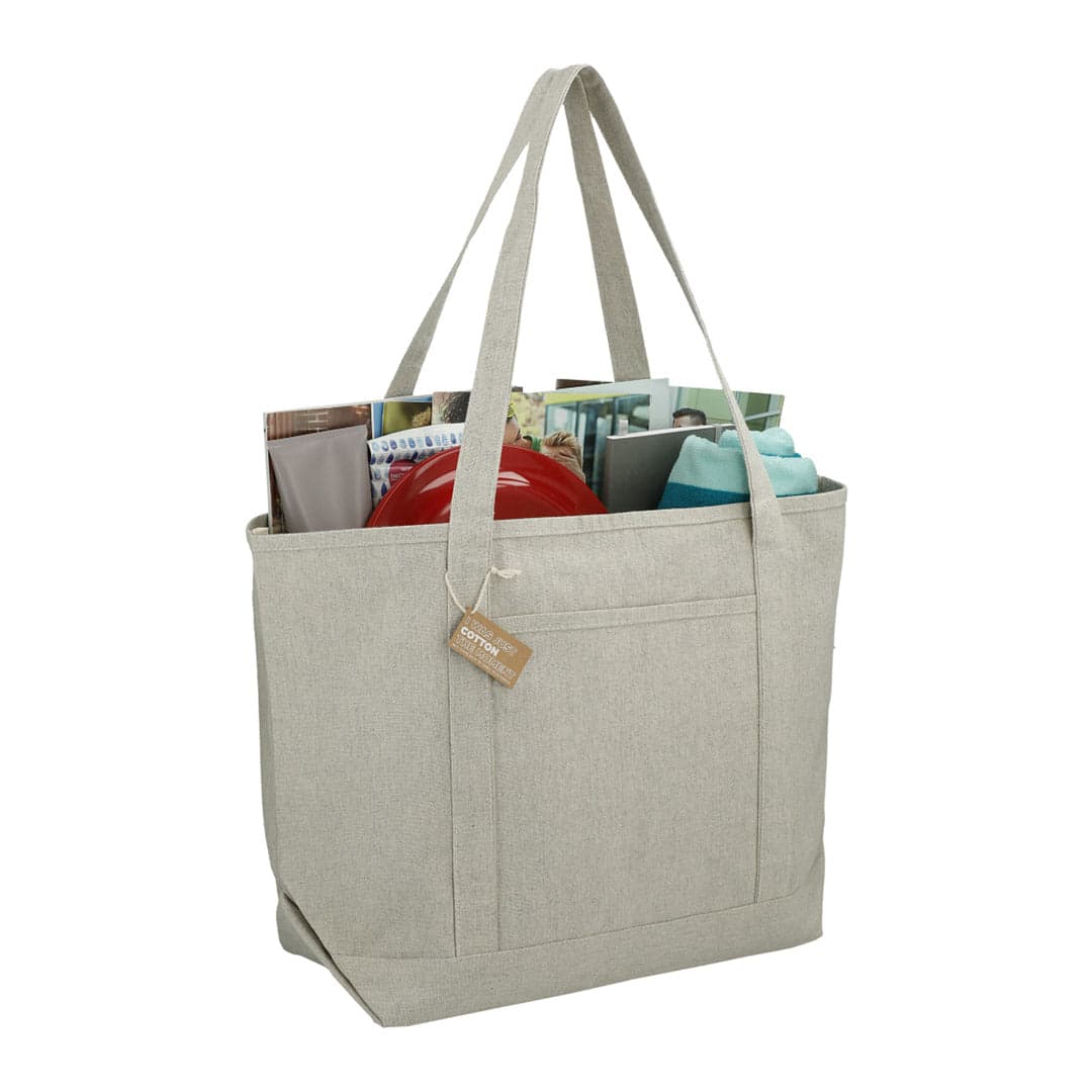 Bloom 10 Oz. Recycled Cotton Canvas Boat Tote Bag product image 6