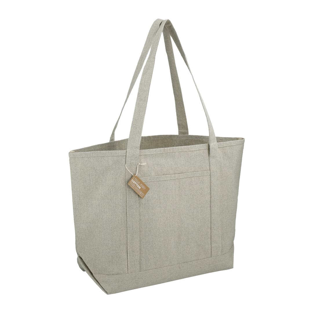 Bloom 10 Oz. Recycled Cotton Canvas Boat Tote Bag product image 3