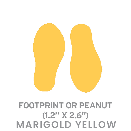 Small Seed Paper Shapes 1-Sided - Footprint - Main product view 1