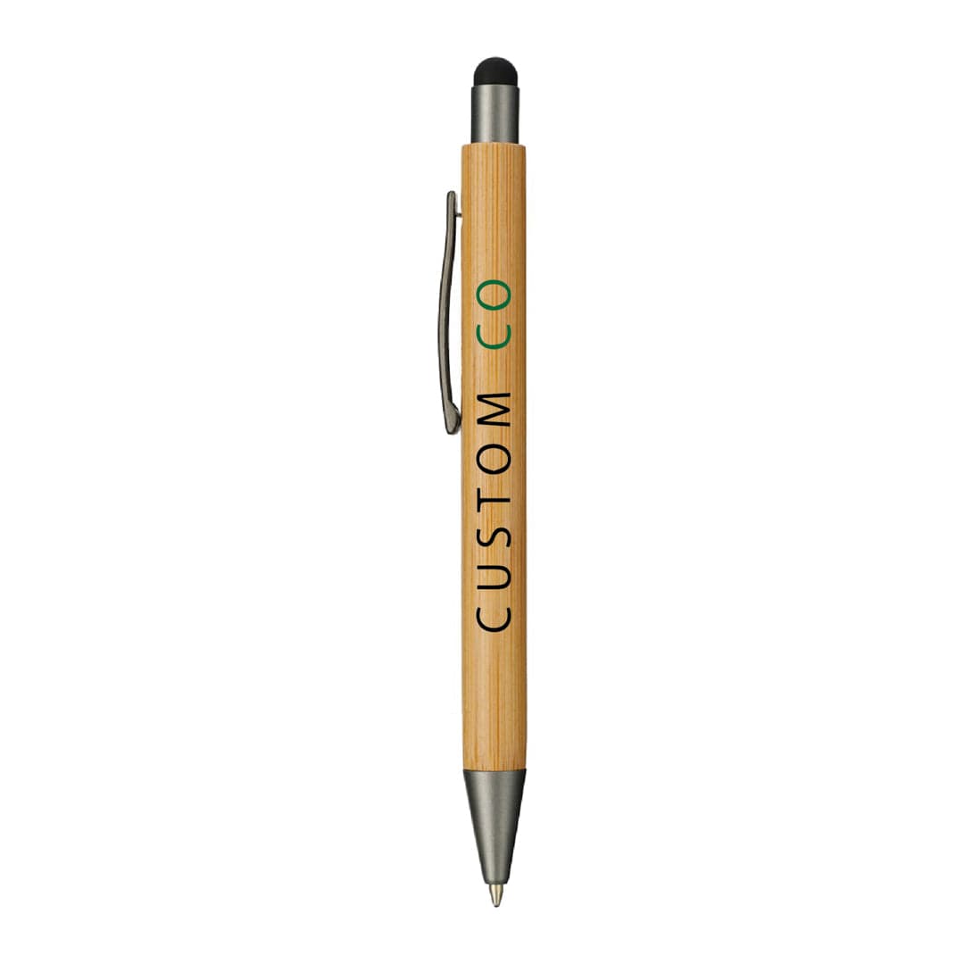 Bamboo Push Action Pen with Touchscreen Stylus product image 2