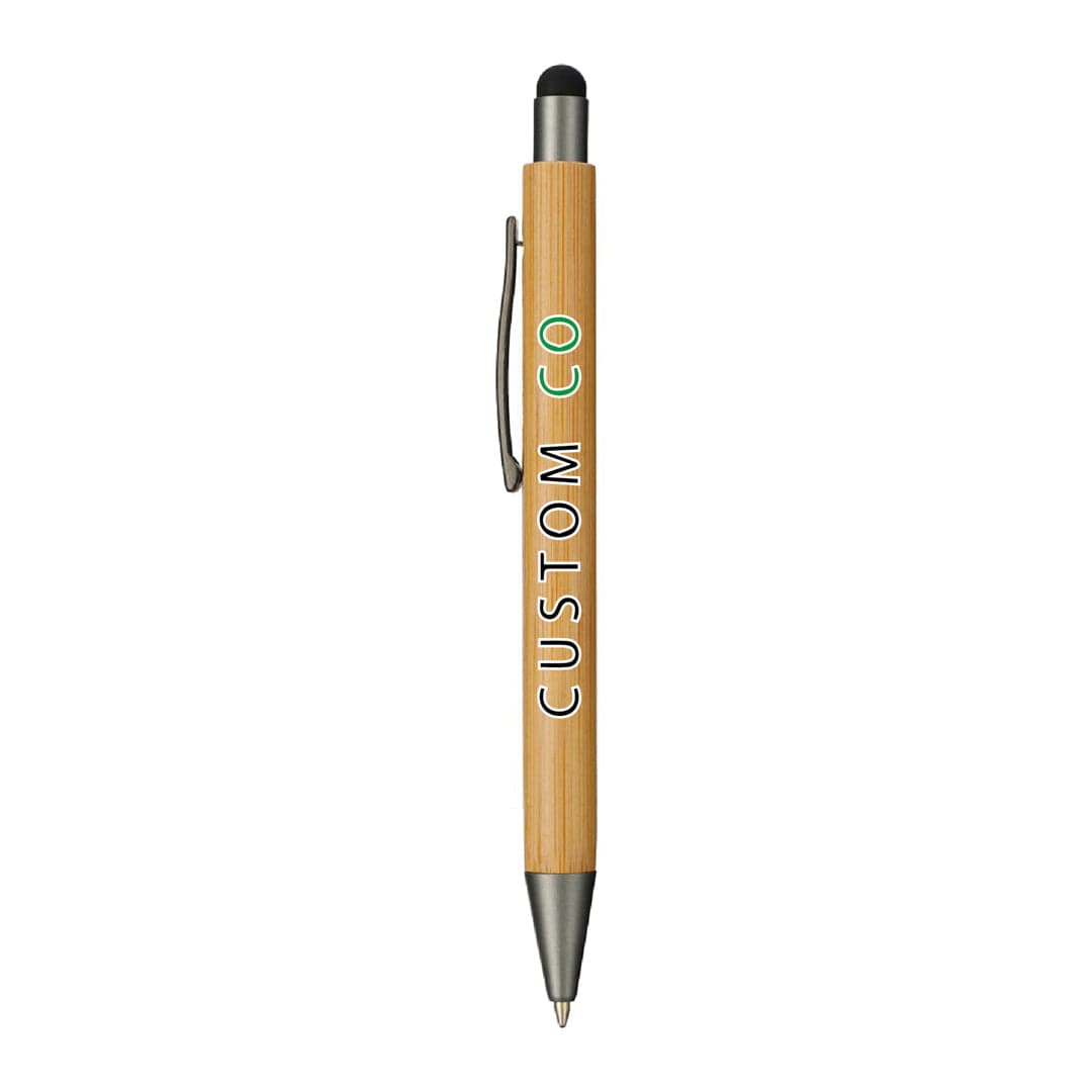 Bamboo Push Action Pen with Touchscreen Stylus product image 3