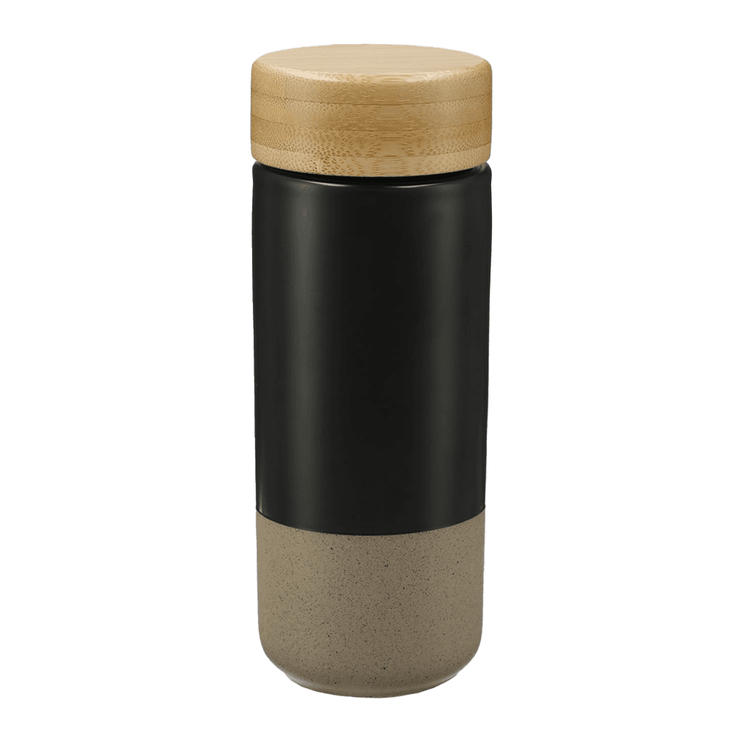 Ceramic Tumbler with Bamboo Lid 11 Oz. product image 2