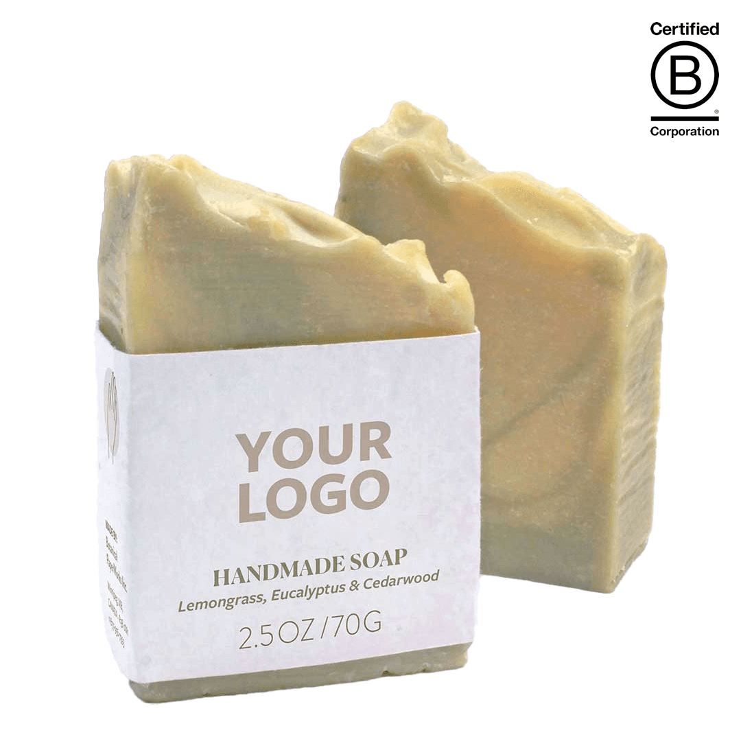 Artisan Handmade Lemongrass Eucalyptus Cedarwood Soap product image 2