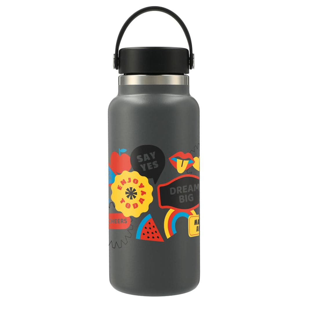 Hydro Flask® Carol Wide Mouth Flex Cap Water Bottle 32 oz product image 4
