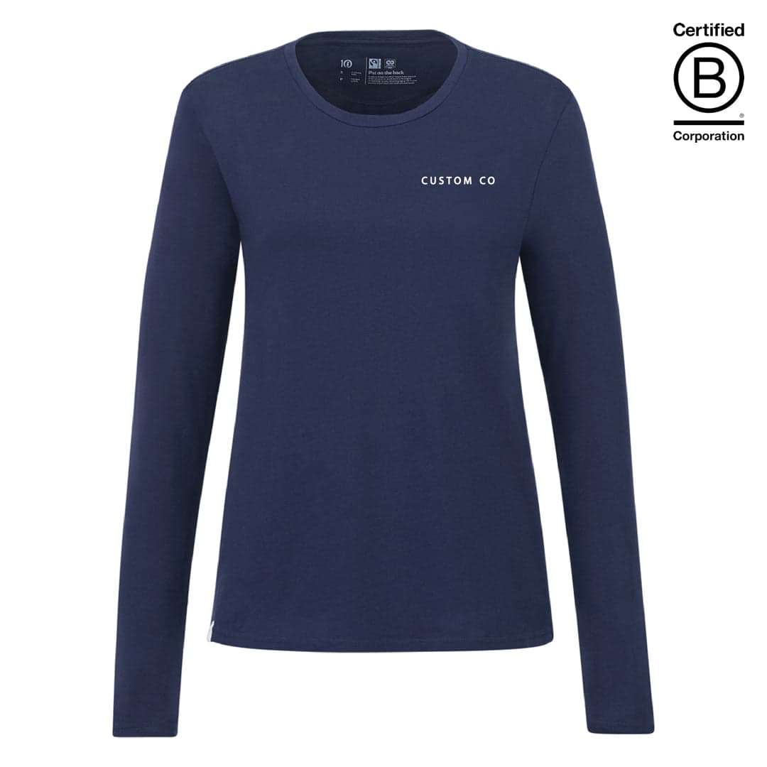 Tentree® Miles Organic Cotton Long Sleeve T-Shirt-Women's product photo