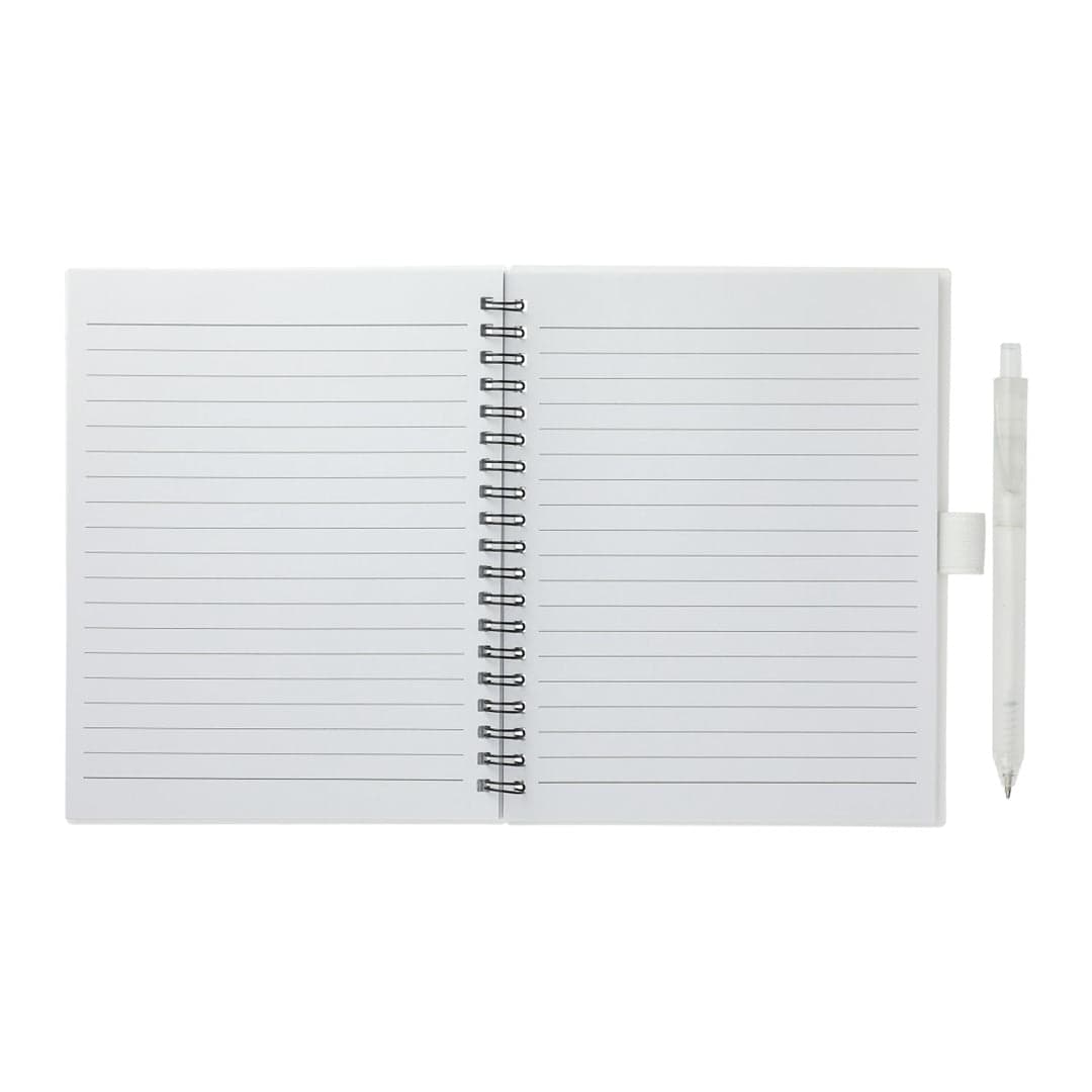 FSC Recycled Spiral Notebook & RPET Barrel Pen 5.5 x 7 Inch product image 3