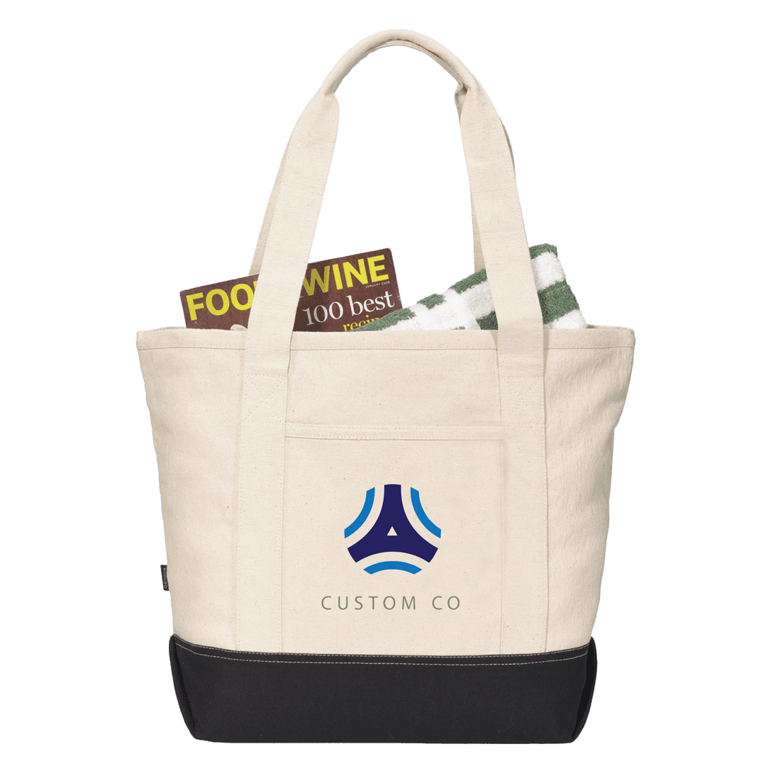 Palermo Cotton Zippered Tote 14 oz product image 3